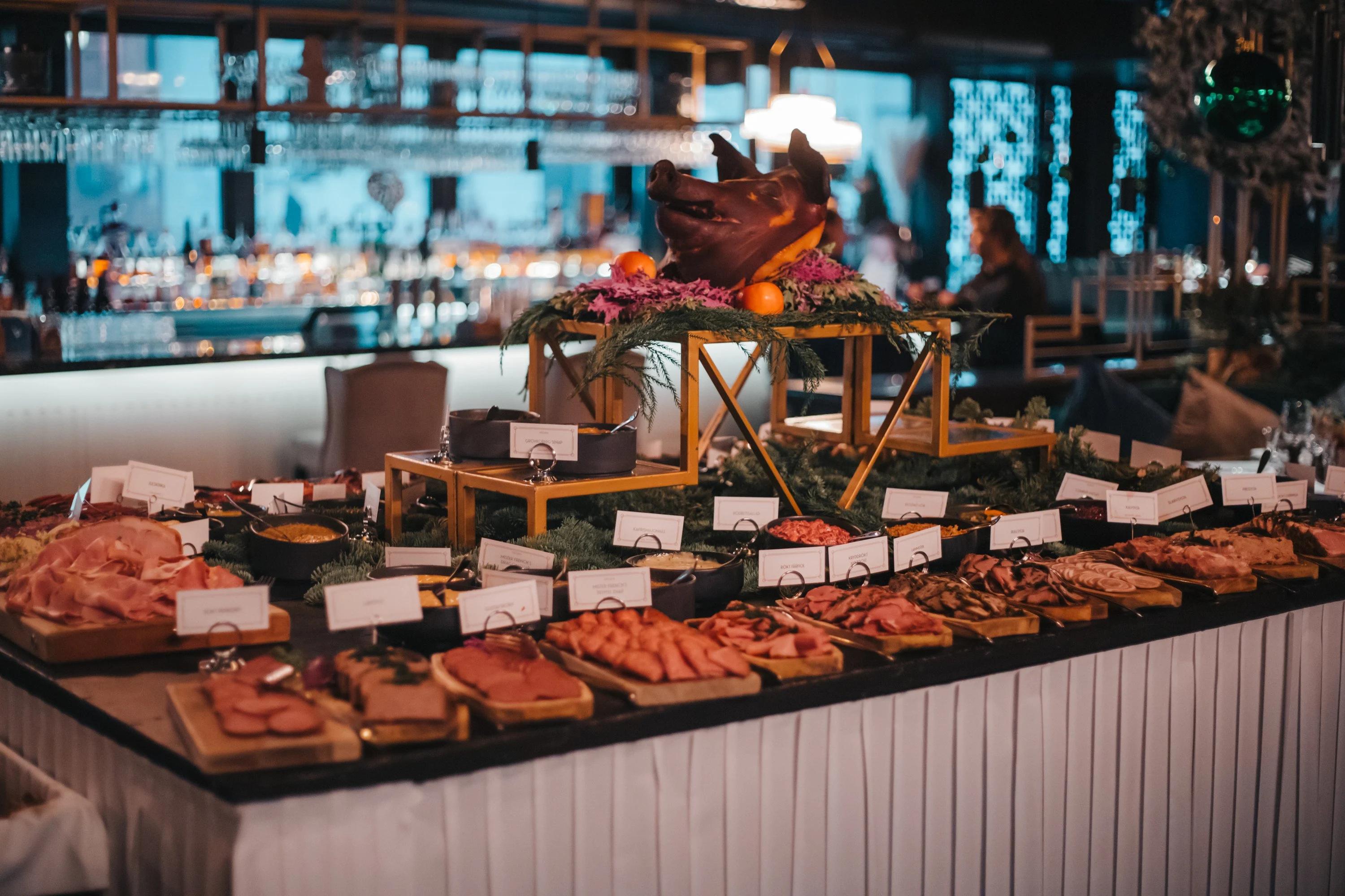 Julbord hos Mister French